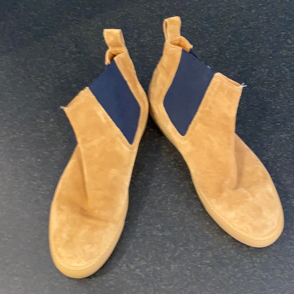 Suede boot, Barney’s New York